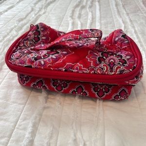 Vera Bradley “Frankly Scarlett”  travel jewelry bag